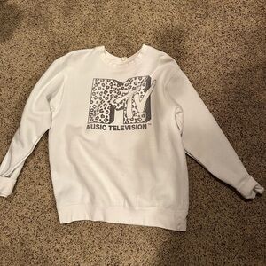 Tilly's White MTV Sweatshirt